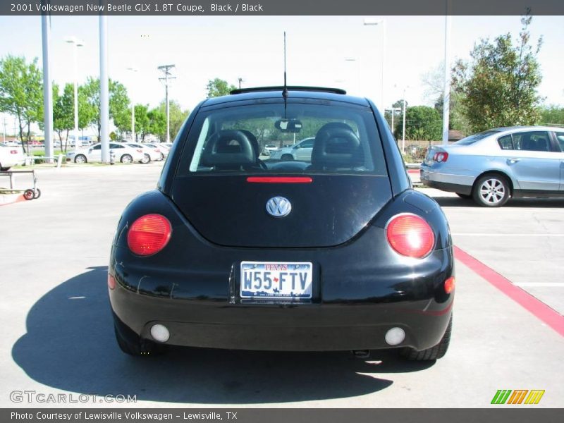Black / Black 2001 Volkswagen New Beetle GLX 1.8T Coupe