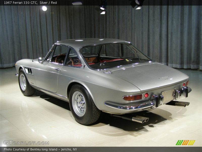 Silver / Red 1967 Ferrari 330 GTC