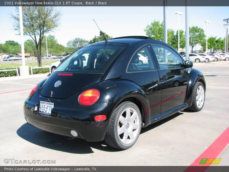 Black / Black 2001 Volkswagen New Beetle GLX 1.8T Coupe