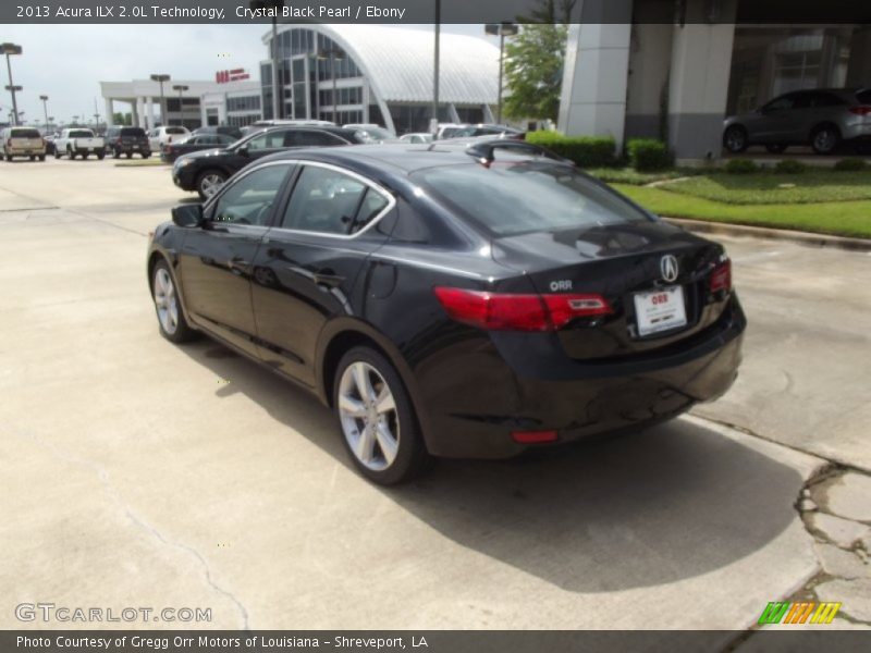 Crystal Black Pearl / Ebony 2013 Acura ILX 2.0L Technology