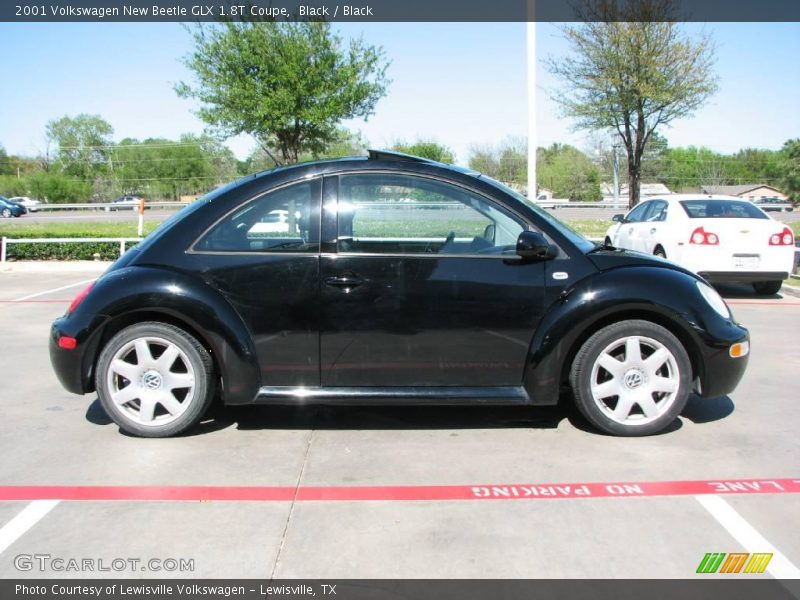 Black / Black 2001 Volkswagen New Beetle GLX 1.8T Coupe