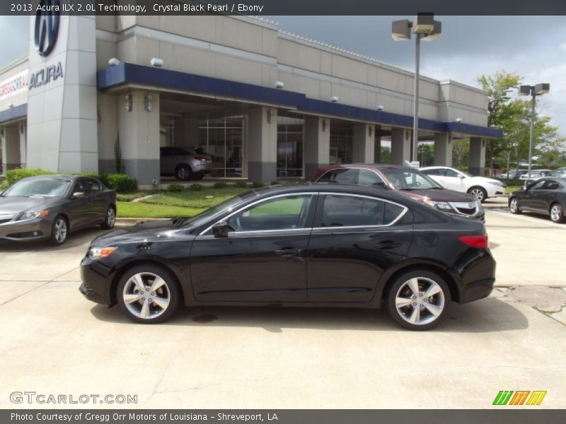 Crystal Black Pearl / Ebony 2013 Acura ILX 2.0L Technology