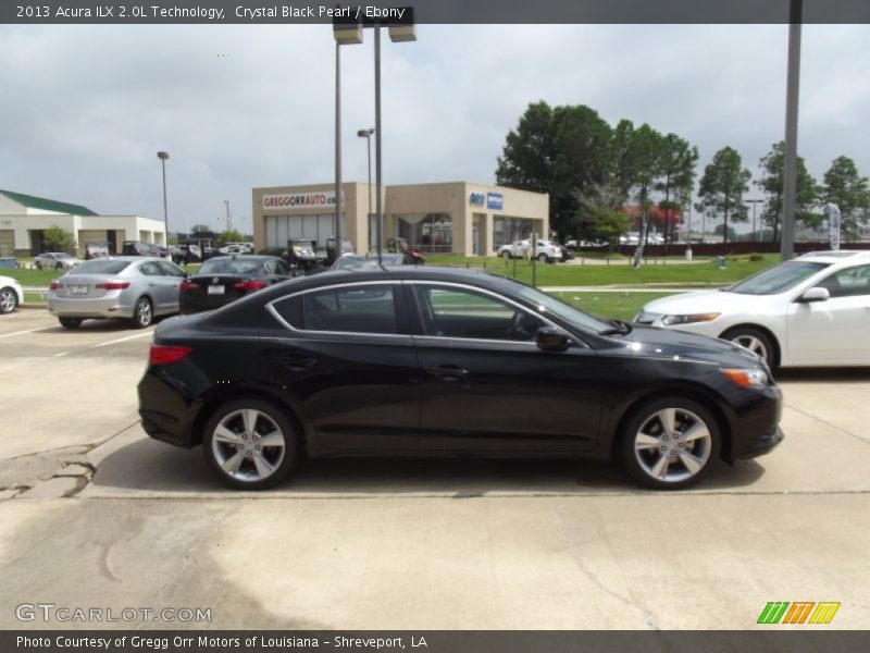 Crystal Black Pearl / Ebony 2013 Acura ILX 2.0L Technology