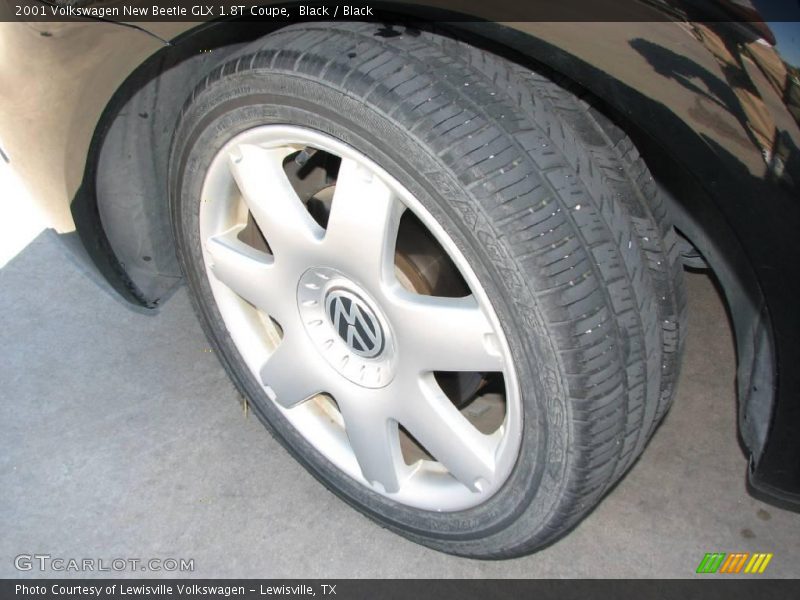 Black / Black 2001 Volkswagen New Beetle GLX 1.8T Coupe