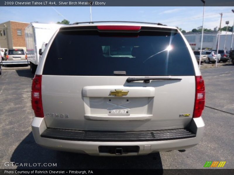 Silver Birch Metallic / Ebony 2009 Chevrolet Tahoe LT 4x4