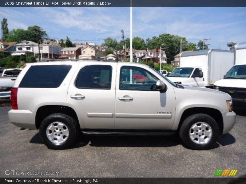 Silver Birch Metallic / Ebony 2009 Chevrolet Tahoe LT 4x4
