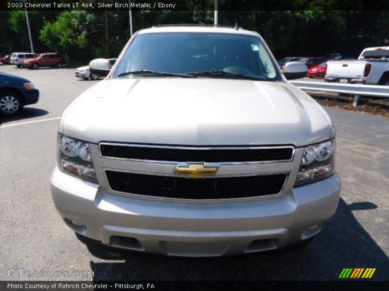 Silver Birch Metallic / Ebony 2009 Chevrolet Tahoe LT 4x4