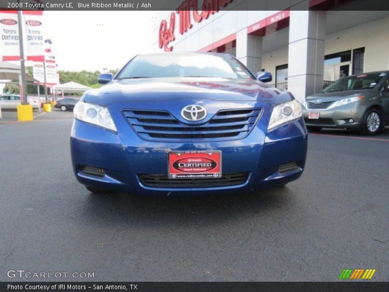 Blue Ribbon Metallic / Ash 2008 Toyota Camry LE