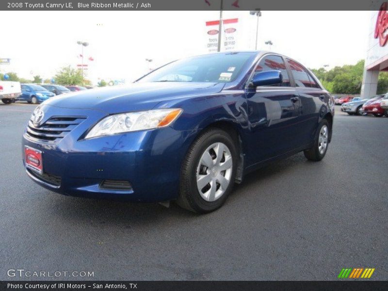 Blue Ribbon Metallic / Ash 2008 Toyota Camry LE