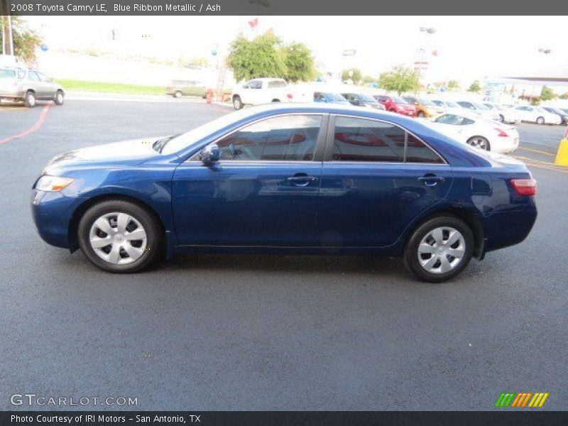 Blue Ribbon Metallic / Ash 2008 Toyota Camry LE