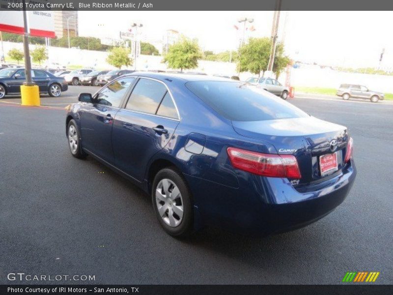 Blue Ribbon Metallic / Ash 2008 Toyota Camry LE