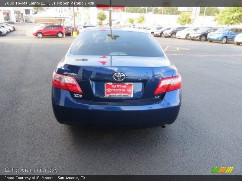 Blue Ribbon Metallic / Ash 2008 Toyota Camry LE