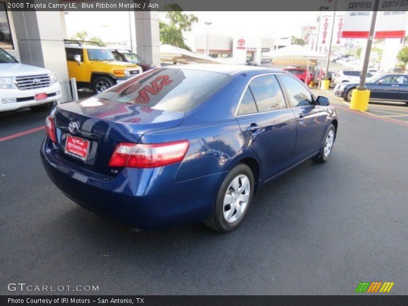 Blue Ribbon Metallic / Ash 2008 Toyota Camry LE