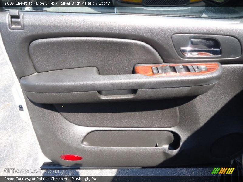 Silver Birch Metallic / Ebony 2009 Chevrolet Tahoe LT 4x4