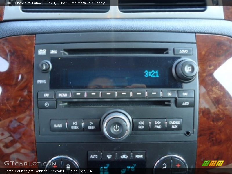 Silver Birch Metallic / Ebony 2009 Chevrolet Tahoe LT 4x4