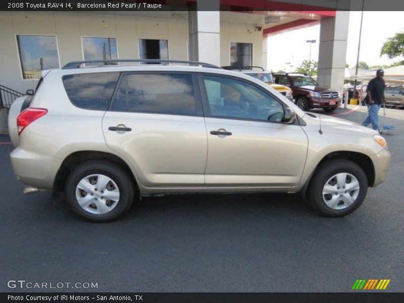 Barcelona Red Pearl / Taupe 2008 Toyota RAV4 I4