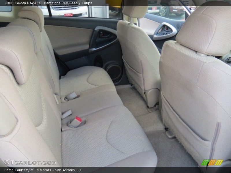 Barcelona Red Pearl / Taupe 2008 Toyota RAV4 I4