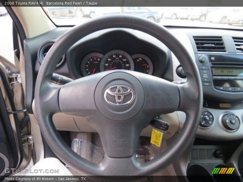 Barcelona Red Pearl / Taupe 2008 Toyota RAV4 I4
