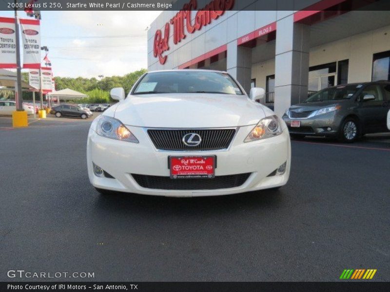 Starfire White Pearl / Cashmere Beige 2008 Lexus IS 250