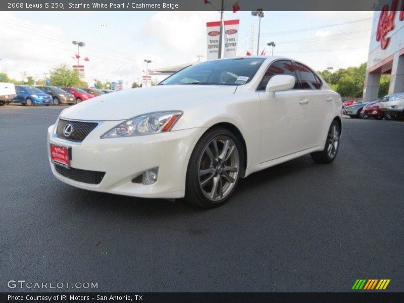 Starfire White Pearl / Cashmere Beige 2008 Lexus IS 250