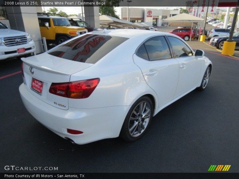 Starfire White Pearl / Cashmere Beige 2008 Lexus IS 250