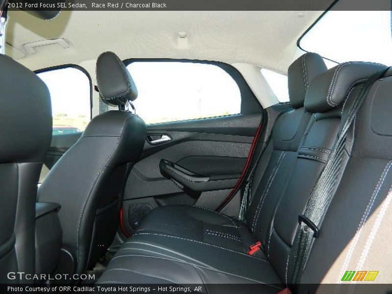 Race Red / Charcoal Black 2012 Ford Focus SEL Sedan