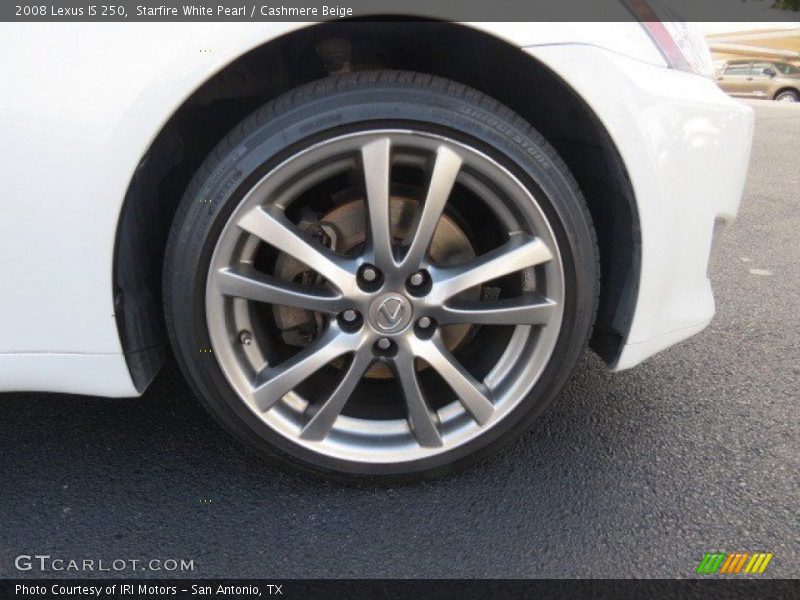 Starfire White Pearl / Cashmere Beige 2008 Lexus IS 250