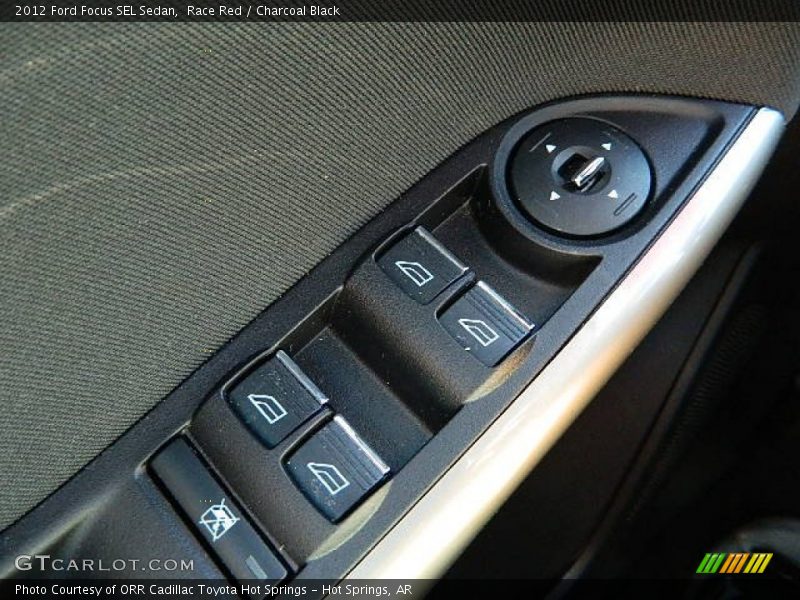 Race Red / Charcoal Black 2012 Ford Focus SEL Sedan