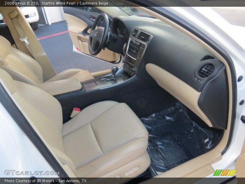 Starfire White Pearl / Cashmere Beige 2008 Lexus IS 250