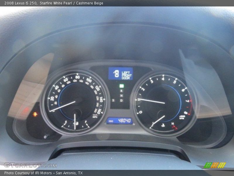 Starfire White Pearl / Cashmere Beige 2008 Lexus IS 250