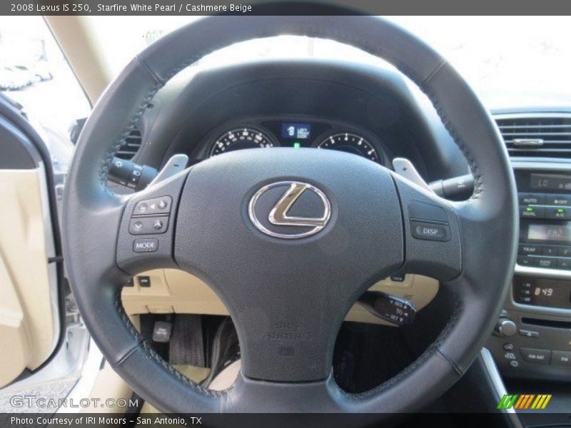 Starfire White Pearl / Cashmere Beige 2008 Lexus IS 250