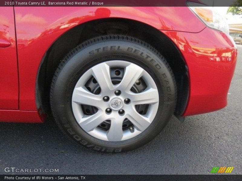 Barcelona Red Metallic / Bisque 2010 Toyota Camry LE