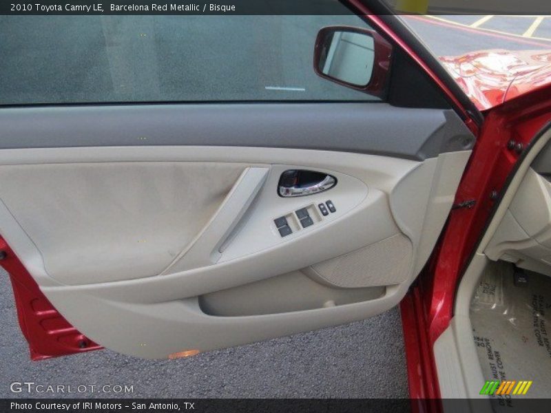 Barcelona Red Metallic / Bisque 2010 Toyota Camry LE