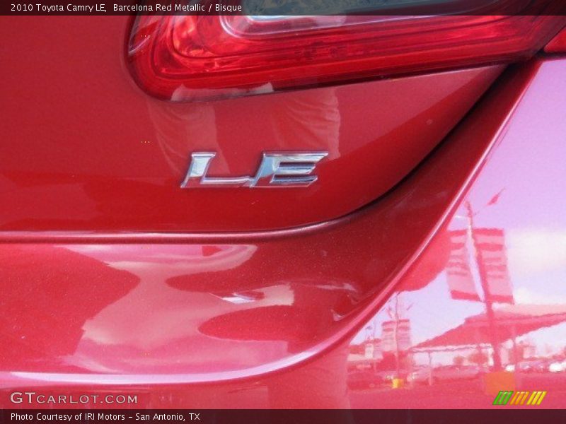 Barcelona Red Metallic / Bisque 2010 Toyota Camry LE