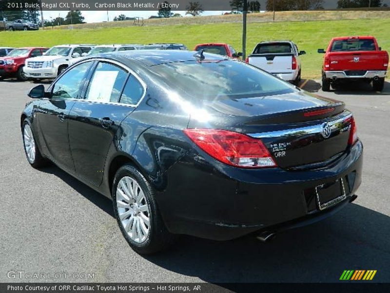 Carbon Black Metallic / Ebony 2011 Buick Regal CXL Turbo