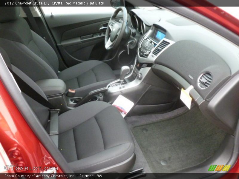 Crystal Red Metallic / Jet Black 2012 Chevrolet Cruze LT