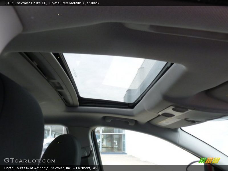 Crystal Red Metallic / Jet Black 2012 Chevrolet Cruze LT