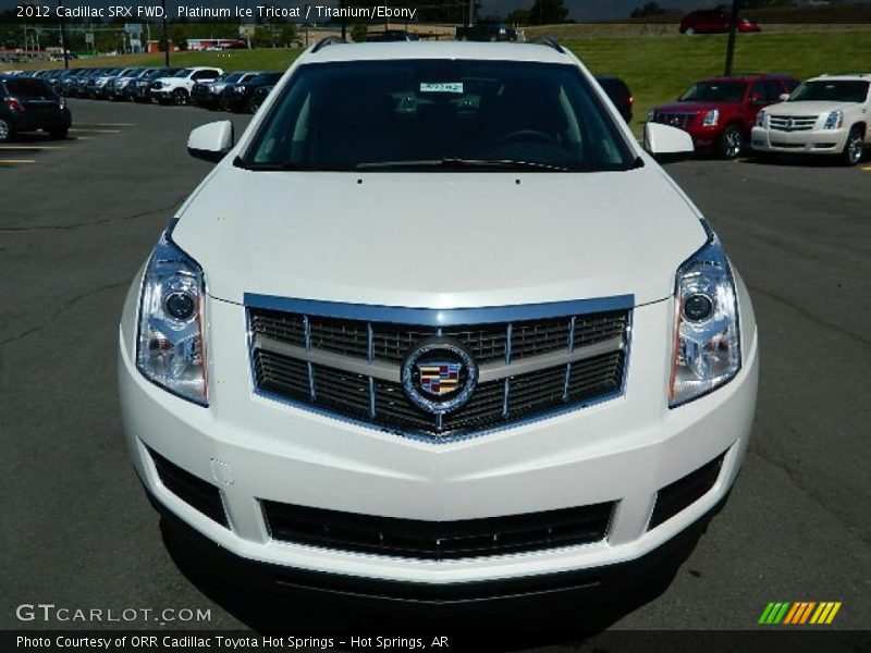 Platinum Ice Tricoat / Titanium/Ebony 2012 Cadillac SRX FWD