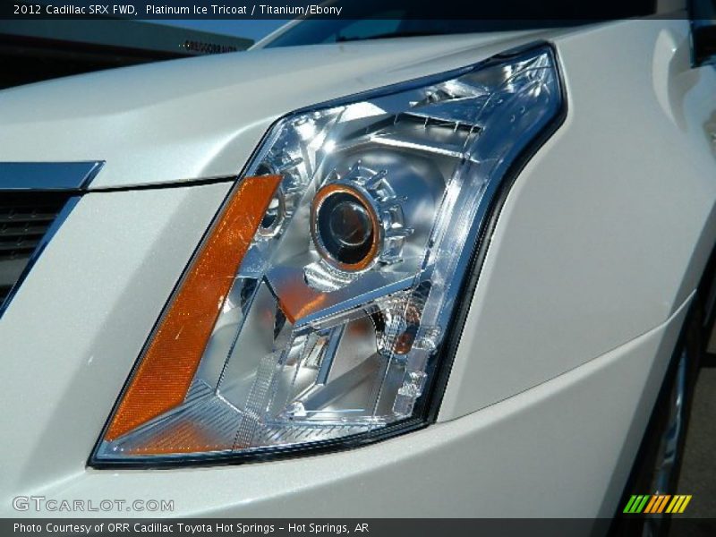 Platinum Ice Tricoat / Titanium/Ebony 2012 Cadillac SRX FWD