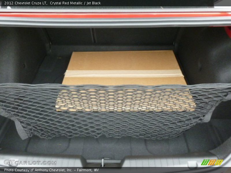 Crystal Red Metallic / Jet Black 2012 Chevrolet Cruze LT