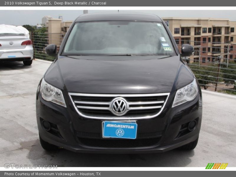 Deep Black Metallic / Charcoal 2010 Volkswagen Tiguan S