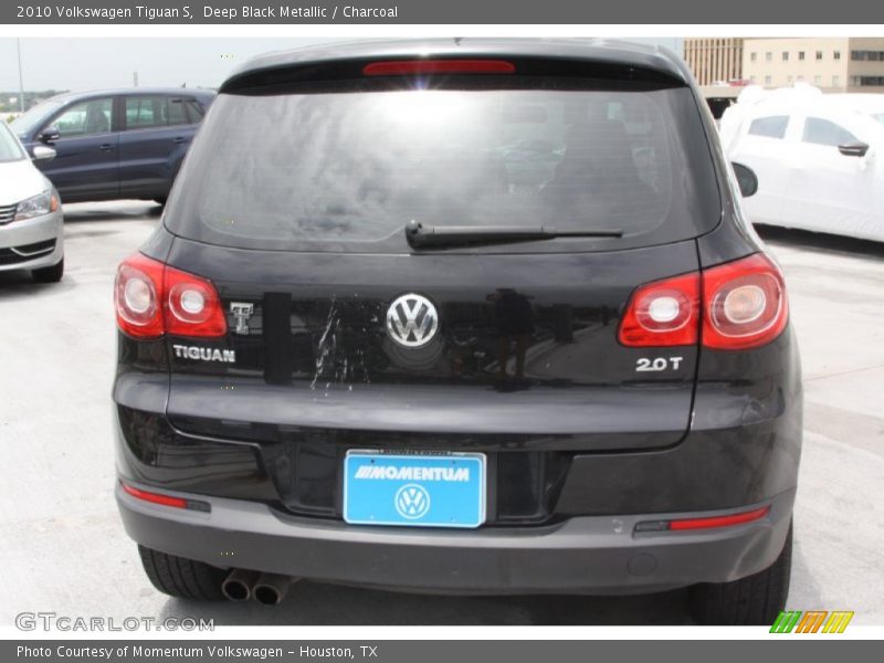 Deep Black Metallic / Charcoal 2010 Volkswagen Tiguan S