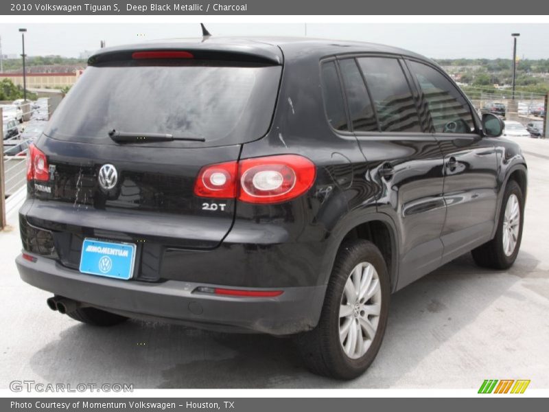 Deep Black Metallic / Charcoal 2010 Volkswagen Tiguan S