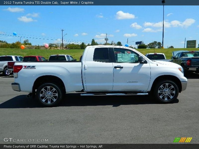 Super White / Graphite 2012 Toyota Tundra TSS Double Cab