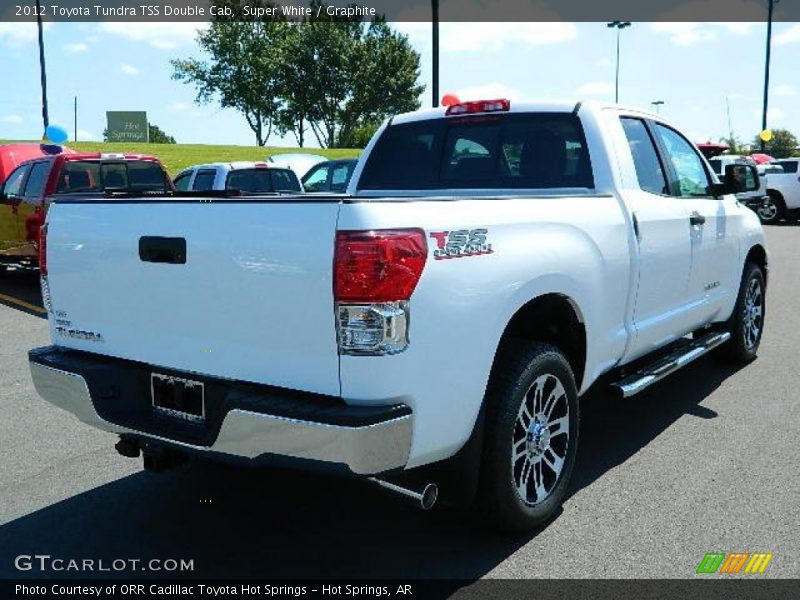 Super White / Graphite 2012 Toyota Tundra TSS Double Cab