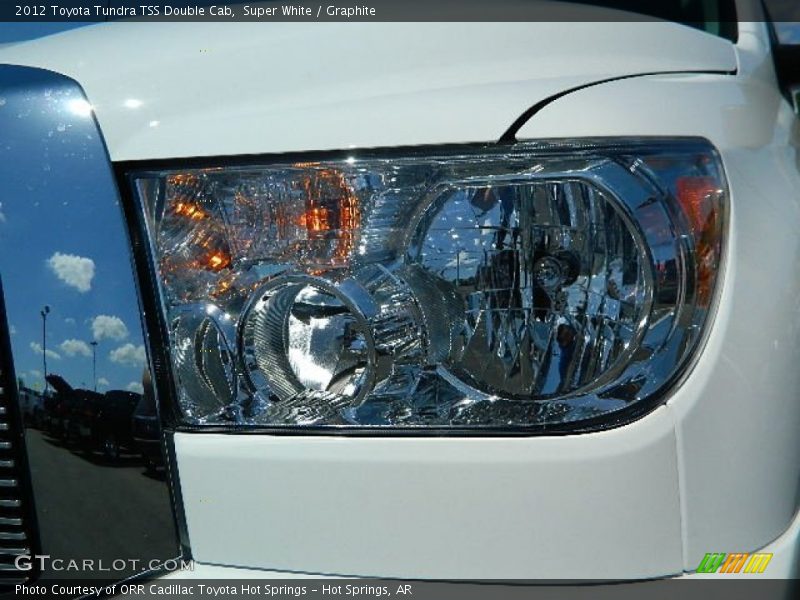 Super White / Graphite 2012 Toyota Tundra TSS Double Cab