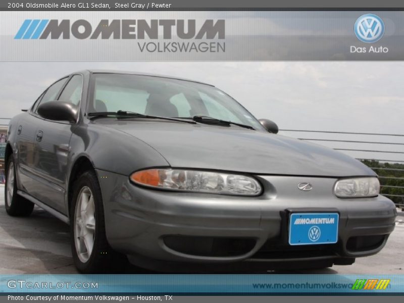 Steel Gray / Pewter 2004 Oldsmobile Alero GL1 Sedan