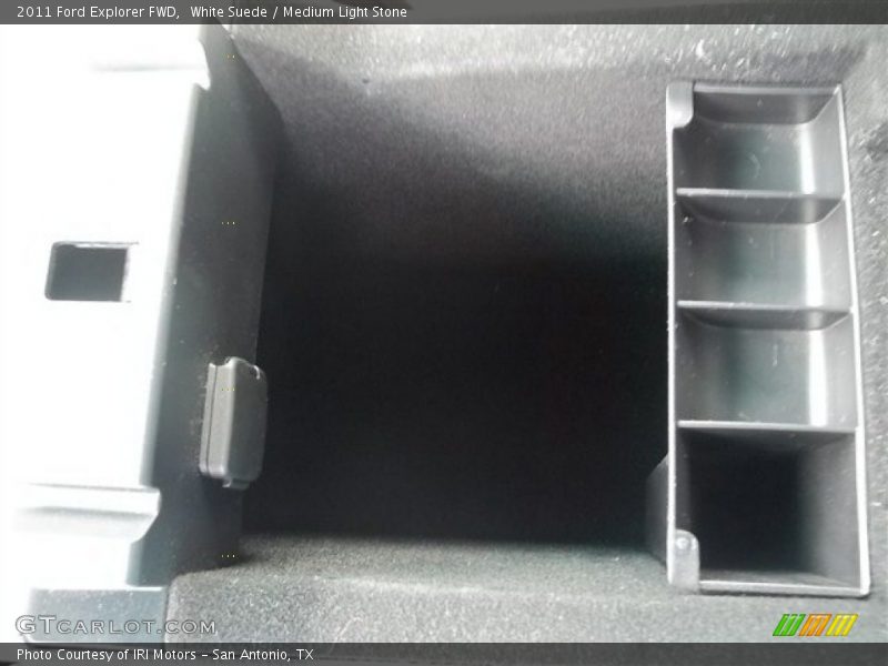 White Suede / Medium Light Stone 2011 Ford Explorer FWD