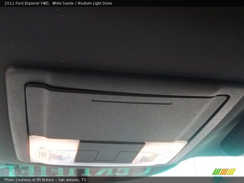 White Suede / Medium Light Stone 2011 Ford Explorer FWD