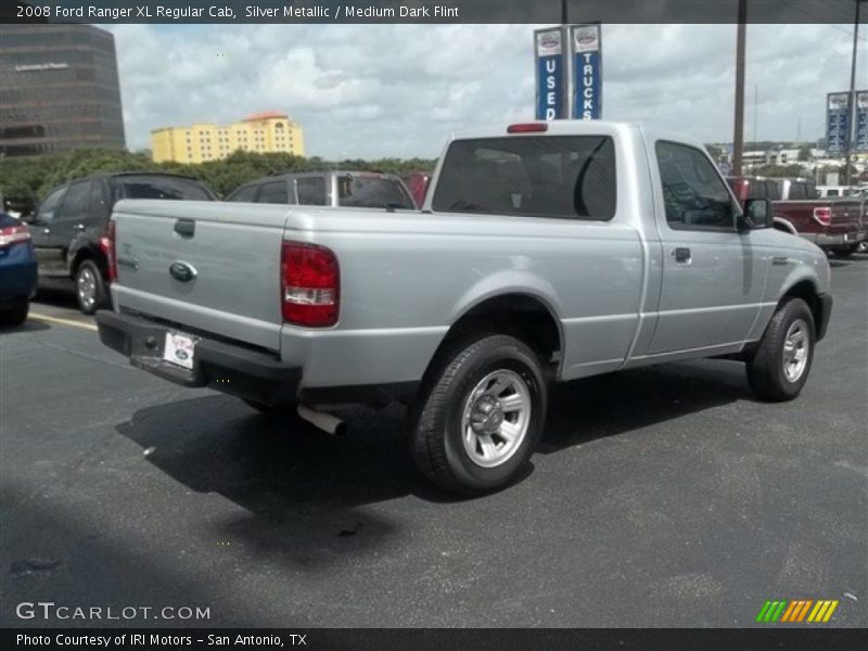 Silver Metallic / Medium Dark Flint 2008 Ford Ranger XL Regular Cab